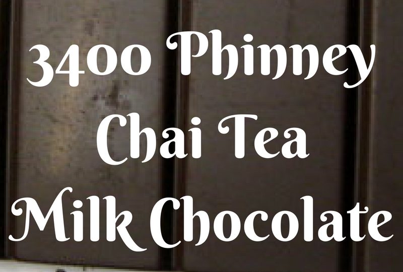 3400 Phinney Chai Tea Milk Chocolate - Review