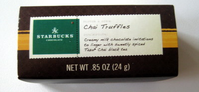 Starbucks Chai Truffle