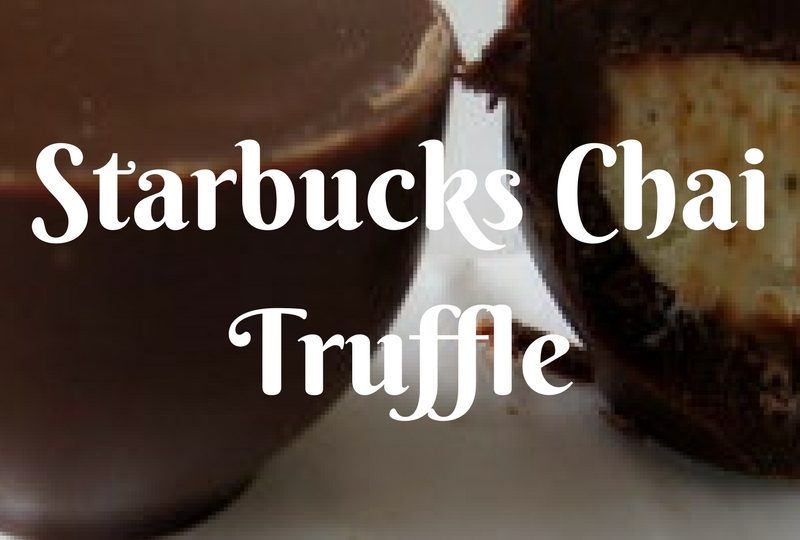 Starbucks Chai Truffle