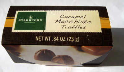 Starbucks Caramel Macchiato Truffles