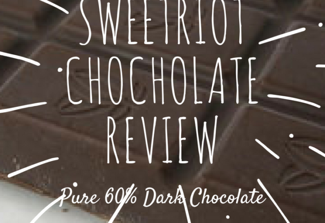 Sweetriot Chocolate - Pure Dark Chocolate 60%
