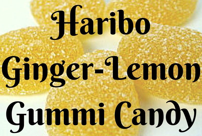 Haribo Ginger Lemon Gummi Candy - Review
