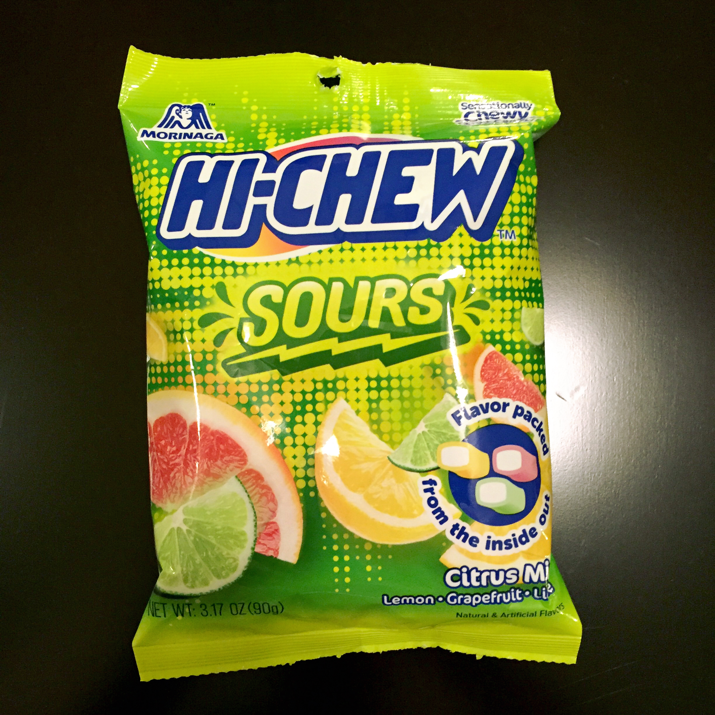 Hi-Chew Sours - Lemon, Lime and Grapefruit flavor