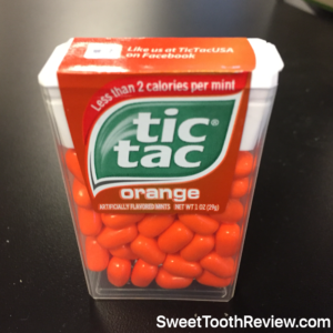 Tic Tac Orange - Nutrition Facts