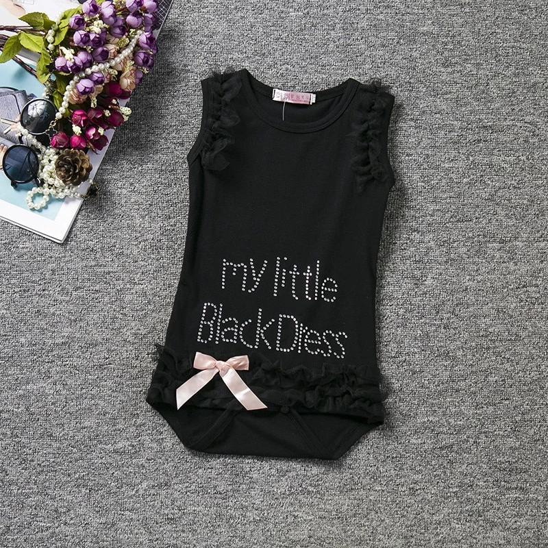  Little Black Dress Clothing Tutu Romper 