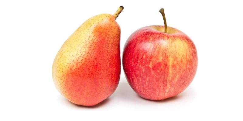 Pear and Apple