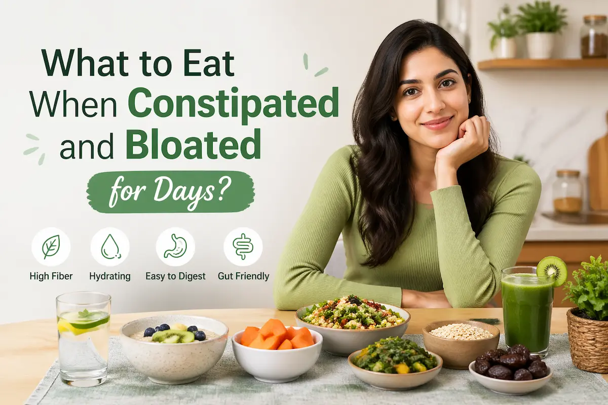 What to Eat When Constipated and Bloated for Days?