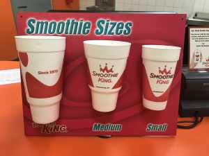 Healthiest Smoothie at Smoothie King With Ingredients