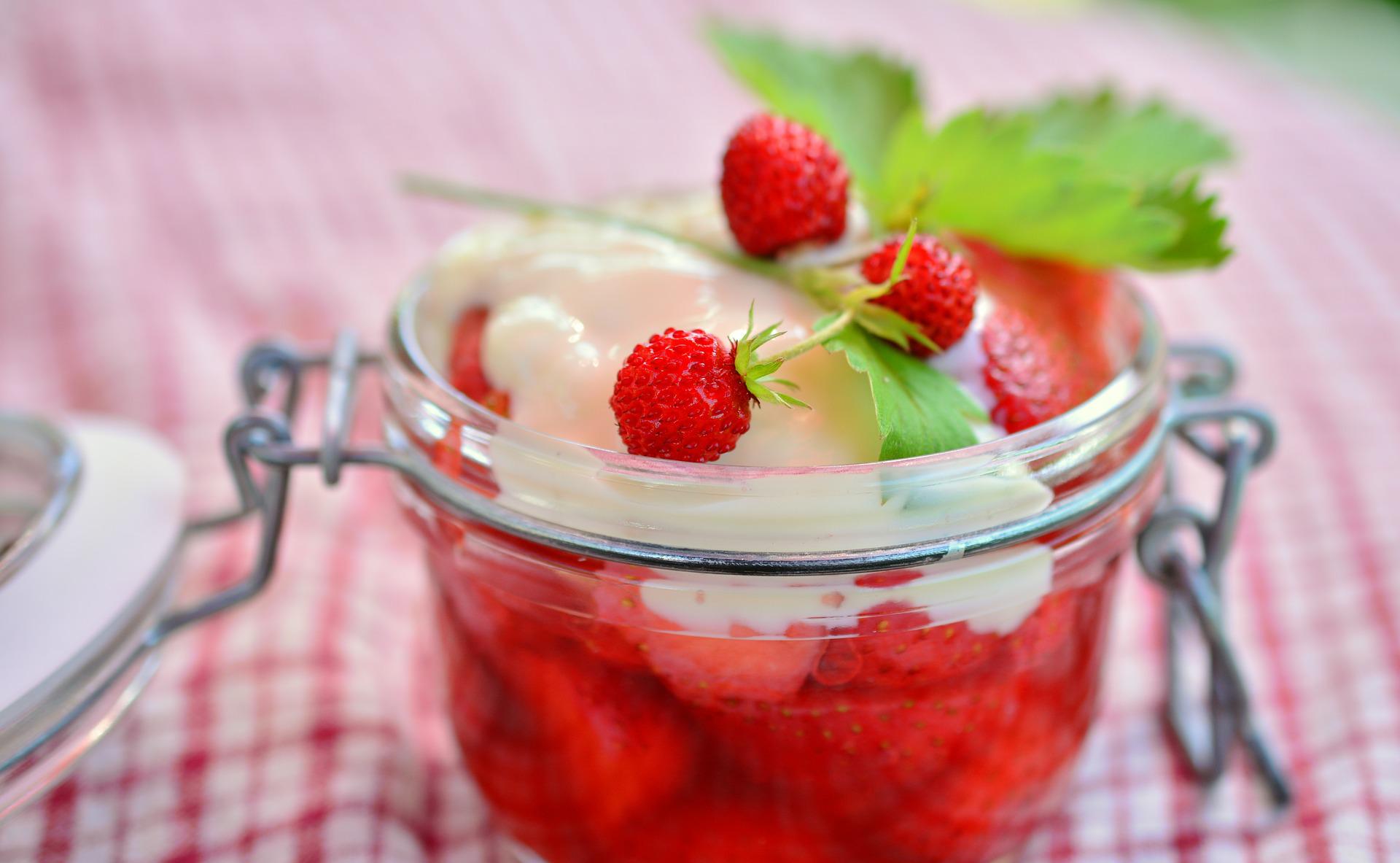 strawberry compote