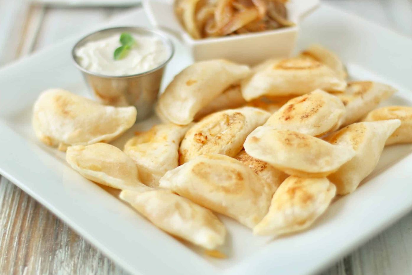 what to serve with perogies