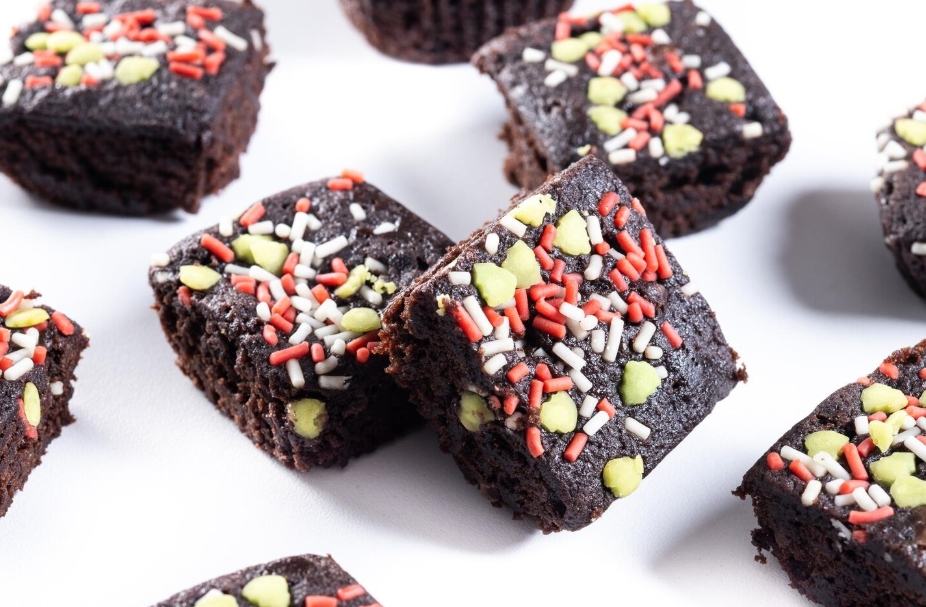 Brownie bites crispy