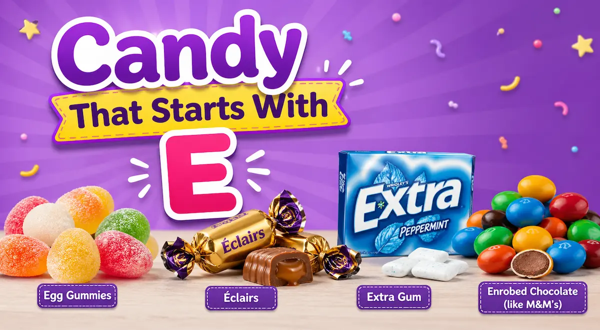 Candy That Starts With E