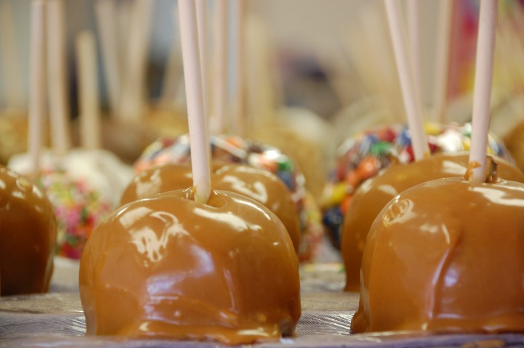 Caramel Apple Pops