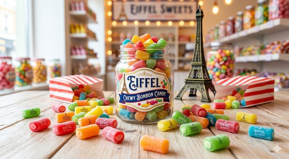 Eiffel chewy bonbon Candy